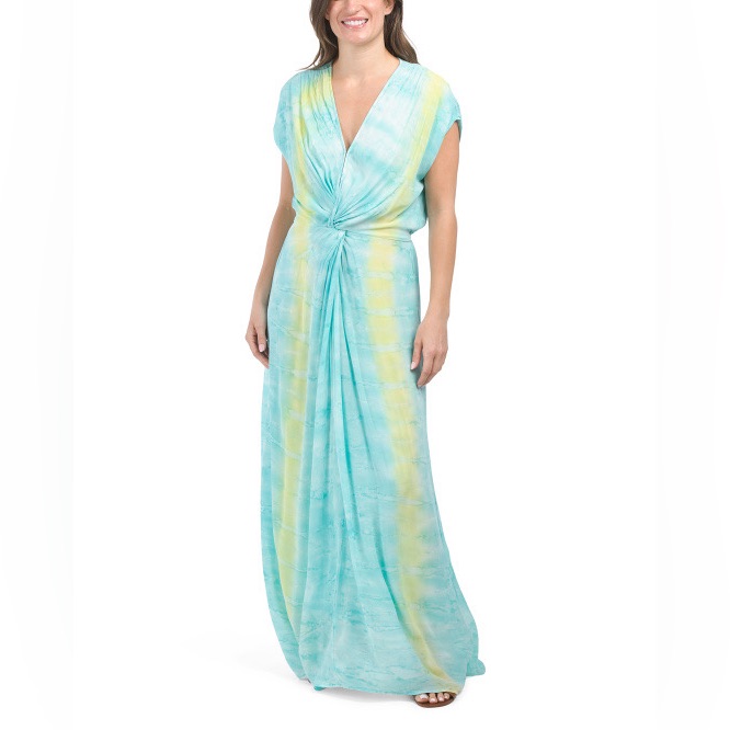 Young Fabulous & Broke Helena Maxi Dress In Neon Sonder